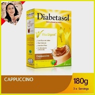△ ▦ ❈ Diabetasol Milk Supplement for Diabetes-Cappuccino Flavor 600g/180g