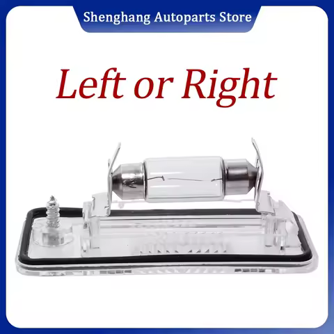 8E0807430A 8E0807430B Rear License Plate Light 8E0943021B 8E0943022B For Audi A3 S3 A4 B6 S4 A6 S6 A
