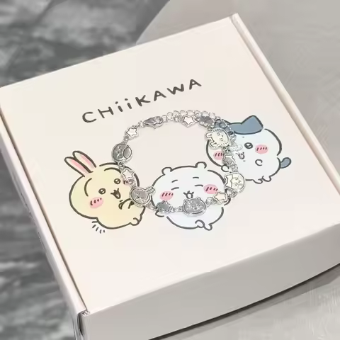 Anime Cartoon Kawaii New Usagi Hachiware Bracelet Jewelry Love Fashion Send To Girlfriend Give Gifts