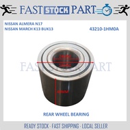 1PC REAR WHEEL HUB BEARING - 43210-1HM0A NISSAN ALMERA N17 / MARCH K13 BUK13