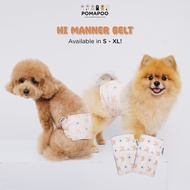 POMAPOO - Cat Manner Belt and Dog Manner Belt Hi Manner Belt