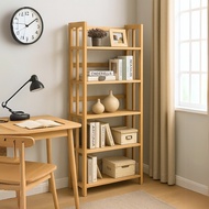 LOFT LIVING ALTUS 3 4 5 Tier Solid Wood Storage Rack-Natural