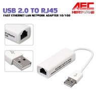 [พร้อมส่งจากไทย] LAN to USB Adapter ตัวแปลงสายแลน เข้าUSB 10/100(LAN03)