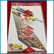 ↗ ◧ ┓ Satria Fu Fi Striping Decal Sticker Raider Fi Ivory Version 2023 Separate Part SGP