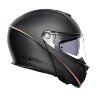 Agv Sport Modular Carbon Matt Tricolore | Agv Carbon | Helm Full Face