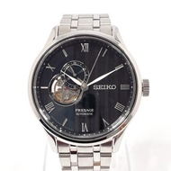 【日本直送 二手美品】精工 SEIKO 手錶 4R39-00W0 Presage Japanese Garden 不鏽鋼 銀色