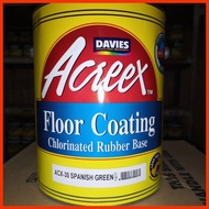 ◳ ● ◎ Davies Acreex Rubberized Floor Coating