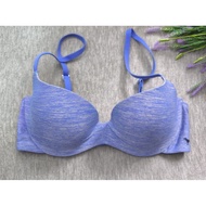 Pink Bra Unused Size 32C With Frame No Foam Padding (D6)