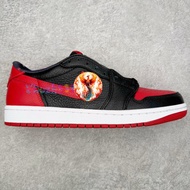 KZ Grade 1 Leather Casual Sports Shoes - Black/Red - IW6276-001