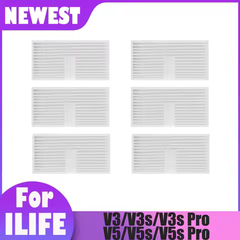 Hepa Filter Kits For ILIFE V3s V3s Pro V5 V5s V5s Pro Robotic Vacuum Cleaner Accessories Parts Repla