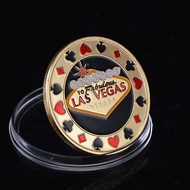 Poker Card Guard Protector Poker Card Metal Souvenir Lucky Coin Poker Game Holdem Accessories Chip C