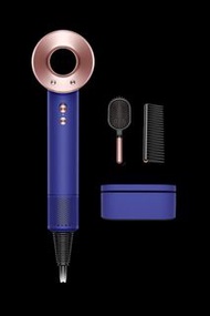 Dyson Supersonic™風筒  HD08  長春花藍配玫瑰金限定版 附專用按摩梳及順髮梳