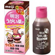 น้ำยาบ้วนปาก น้ำยากลั้วคอ เมจิ อิโซจิ Meiji Ugaigusuri Isojin 50ml ลดกลิ่นปาก เชื้อโรคในช่องคอ