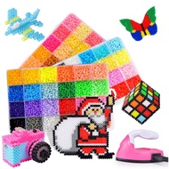 DIY Perler Beads Fuse Beads Kit Toy 2.6mm - 5mm Beads