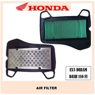 HONDA DREAM110-FI AIR CLEANER ASSY PENAPIS UDARA ANGIN AIR FILTER EX5DREAM110FI EX5 DREAM 110 FI DAS