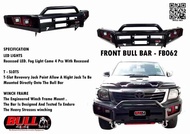 Toyota hilux Vigo Revo Rocco rogue Front bull bar bumper led lamp light steel bodykit body kit