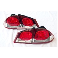 SET 4PCS Honda Civic FD FD1 FD2 SNB SNL 2009-2011 Facelift Bonnet Lamp Light Tail Lamp Taillight Bonet Lampu Belakang