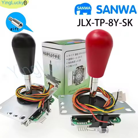 NEW SANWA Joystick Japan original sanwa JLX-TP-8Y-SK Arcade joystick zero delay Neo Geo Raspberry Pi