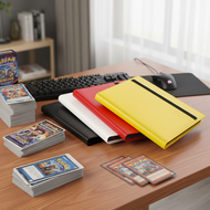 Anime Game Card Holder - Black 9-Pocket Binder Album  Pemegang Kad Permainan Anime - Album Binder 9 