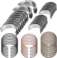 STD Main & Rod Bearing w/Piston Rings Fit for Chevy GM LS Gen III IV 4.8L 5.3L - LM7 LR4 L59 LS4 LY2