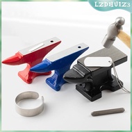 [lzdhuiz3] Horn Anvil Making Supplies Kits Stable Base Metal Working Tool Correcting Rings Cast Iron
