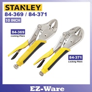 STANLEY 10 INCH LOCKING PLIERS PLIER WITH BI-MATERIAL HANDLE 84-369 / 84-371