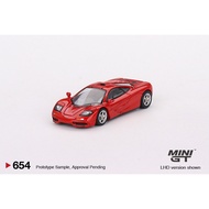 MINI GT No.654 McLaren F1 Red MGT00654