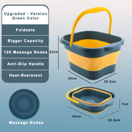 CASA Foldable Foot Bath Foot Massage Bucket Portable Foot Bath Tub Besen Basuh Kaki 折叠足浴盆