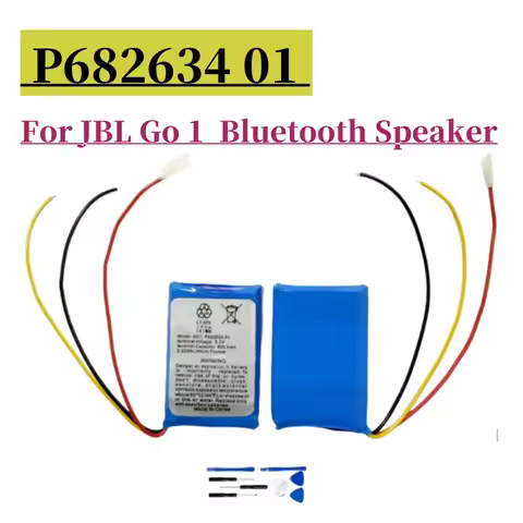 New 800mAh P682634 01 Battery For JBL Go 1 GO1 BLK FF Bluetooth Audio Speaker Batterie Accumulator b