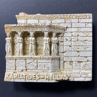 Greece Athens Athens Eric Tyrant Temple Travel Commemorative Three-Dimensional Decoration Magnetic R