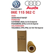 Volkswagen Audi Group Original Oil Filter 06E115562C for Audi A5/S5/A6/A7/A8/Q7 Volkswagen Touareg P