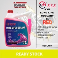 New Premix KXK Long Life Coolant 4Liters ( Technology of Japan ) Red TCL Long Life Coolant KXK TCL