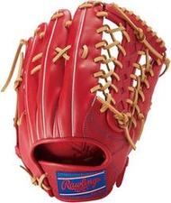 日本進口 Rawlings HYPER TECH R9 即戰力 棒壘球 野手手套 T網檔(GR3R9B88)紅色