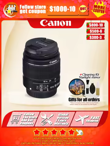 Canon 18-55 Lens Canon EF-S 18-55mm f/3.5-5.6 IS II Lenses for 1100D 1200D 1300D 550D 600D 700D 750