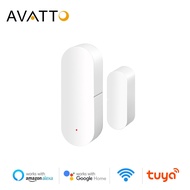 AVATTO Tuya Smart WiFi Zigbee Door Sensor, Door Open / Closed Detectors APP Wifi Window Sensor Work With Alexa Google Home