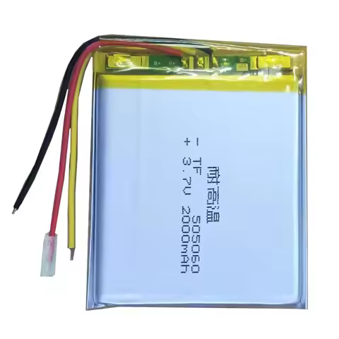 3.7V 2000mAh 505060 Rechargeable Polymer Li Lithium Lipo Battery 3 Wires For Mobile Phone PDA POS GP