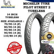 MICHELIN PILOT STREET 2 PILOT MOTO GP 14' 70/90-14 80/90-14 90/90-14 100/80-14 Tyre  MOTOGP