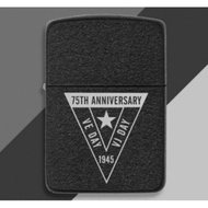 Zippo Lighter Crackle Steell 1941 "75th Ve-Day 1945" 60005524 (252768)