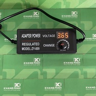 Nguồn adaptor chỉnh điện áp ra từ 3V đến 36V DC