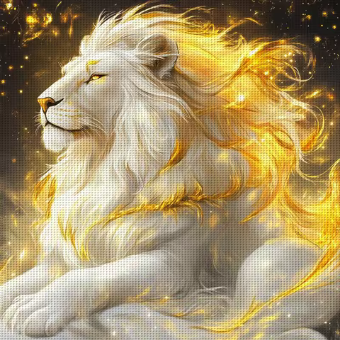 1 set of 40x40cm-15.7x15.7-inch 11CT/14CT printed fabric cross stitch DIY kit, large size, gift set