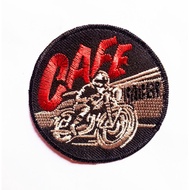 Cafe racer Embroidery Patch