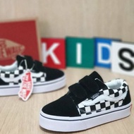 PROMO Sepatu anak Vans1 Catur Sepatu Anak Model Catur Tali Sepatu Anak Laki Laki Perempuan Terlaris