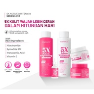ANIMATE Whitening Series Instant Contents 5 pcs - Animate Instant Whitening Skincare Package
