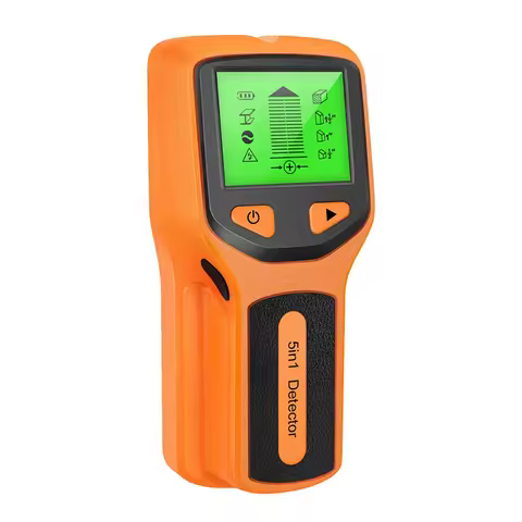 5 in 1 Wall Scanner Stud Detector Digital Handheld Wall Detector PVC Water Pipe Metal Finder Scanner