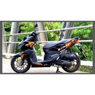 Striping STICKER HONDA VARIO 160 CUSTOM TRANSPARENT VARIATIONS