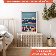 Tranh treo tường Reykjavík Travel Poster Wall Art Iceland Reykjavík Poster Reykjavík Travel Wall Art