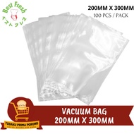 PLAIN VACUUM BAG 20 X 30 CM - sealed plastic - VACUUM plastic