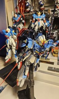 Gundam, Z,1/100,電鍍版，完成品,有鎗有盾