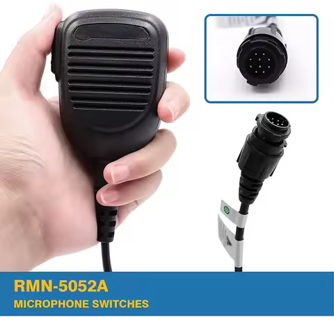 RMN5052A Handheld Speaker Mic RMN5052 for Motorola XPR5350 XPR5550E XPR5380 XPR4350 XPR4500 XPR4550 