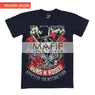 GUNS N ROSES NEW TYPE SYSTEM BAND T-SHIRT ORIGINAL